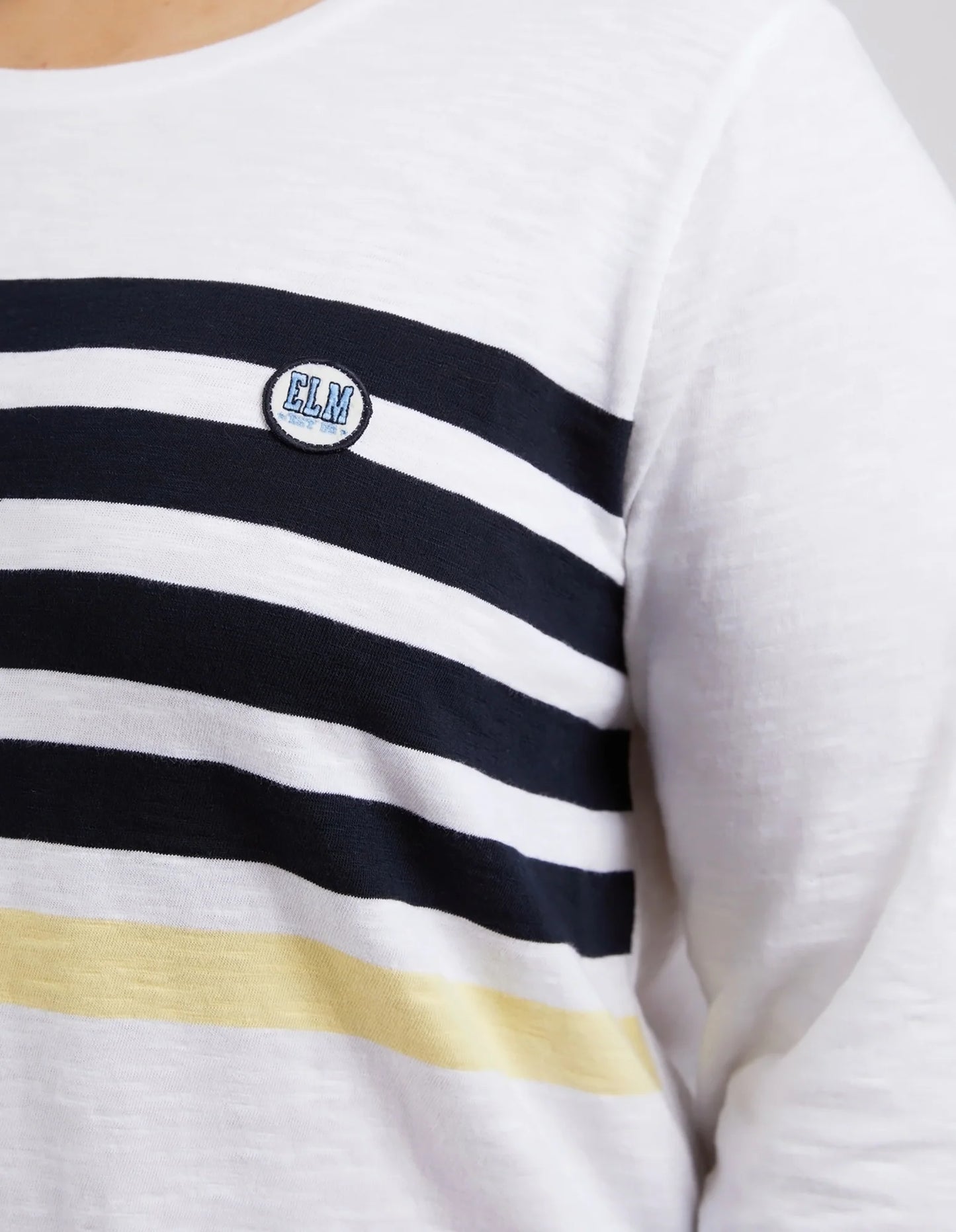 Byron Long Sleeve Tee | White