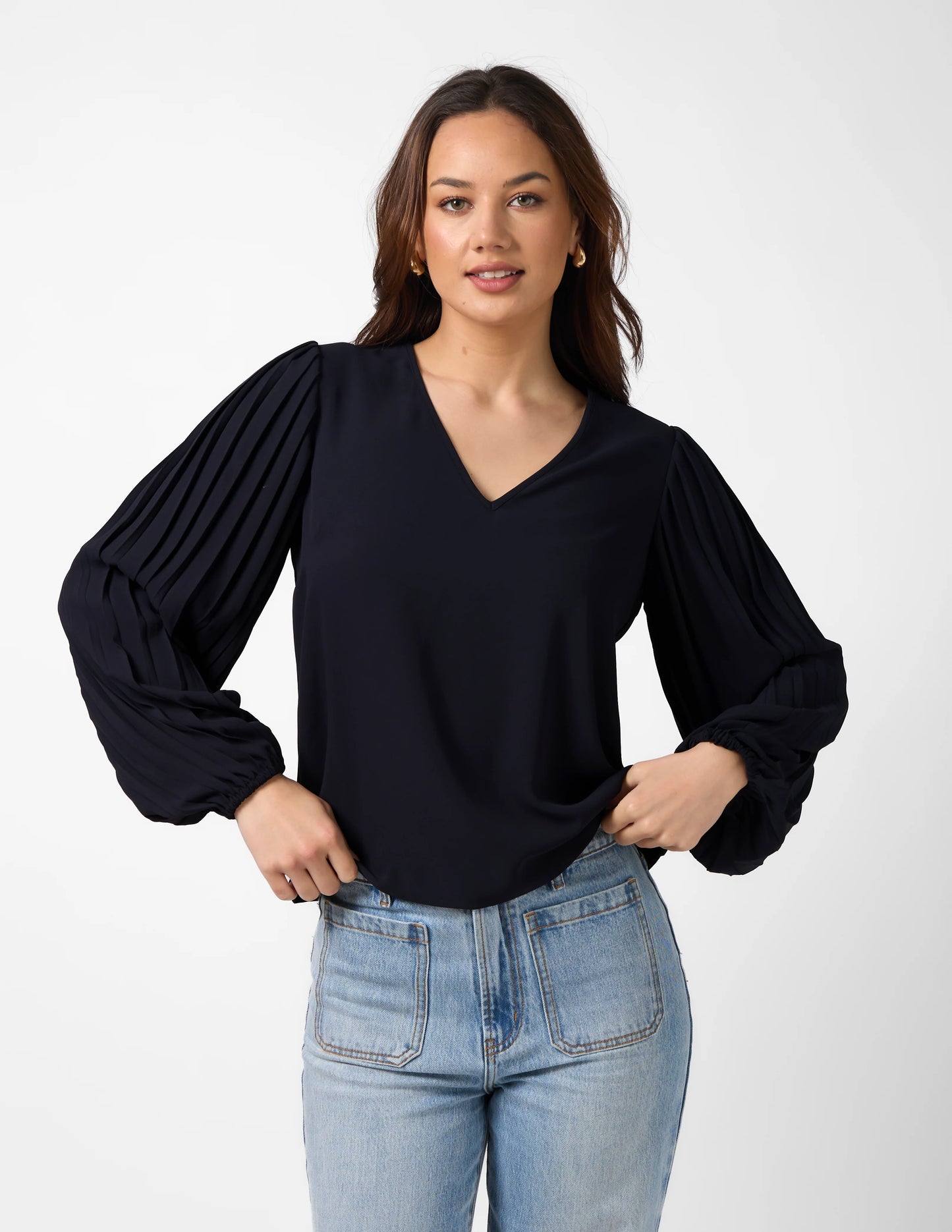 Sabine Blouse - Midnight