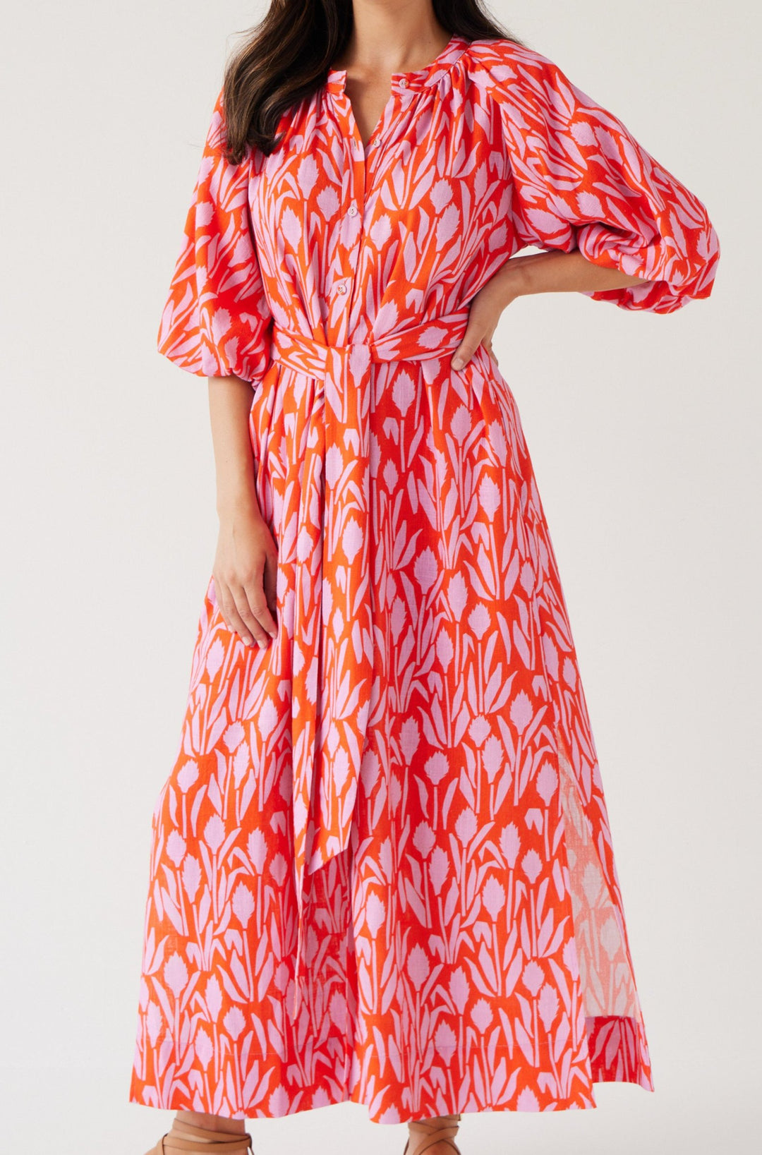 Crown Dress | Flamingo