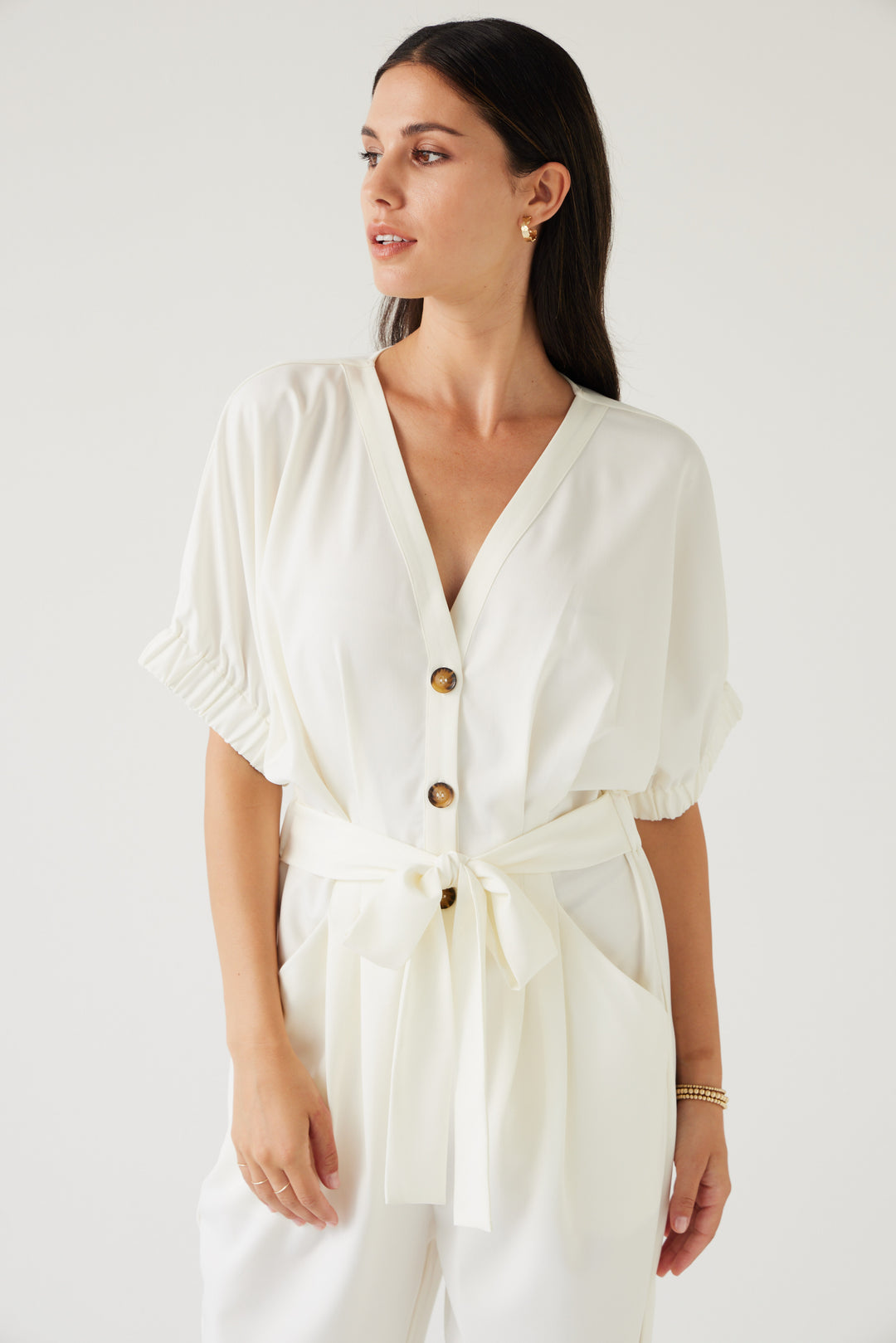 Ace Jumpsuit | Porcelain