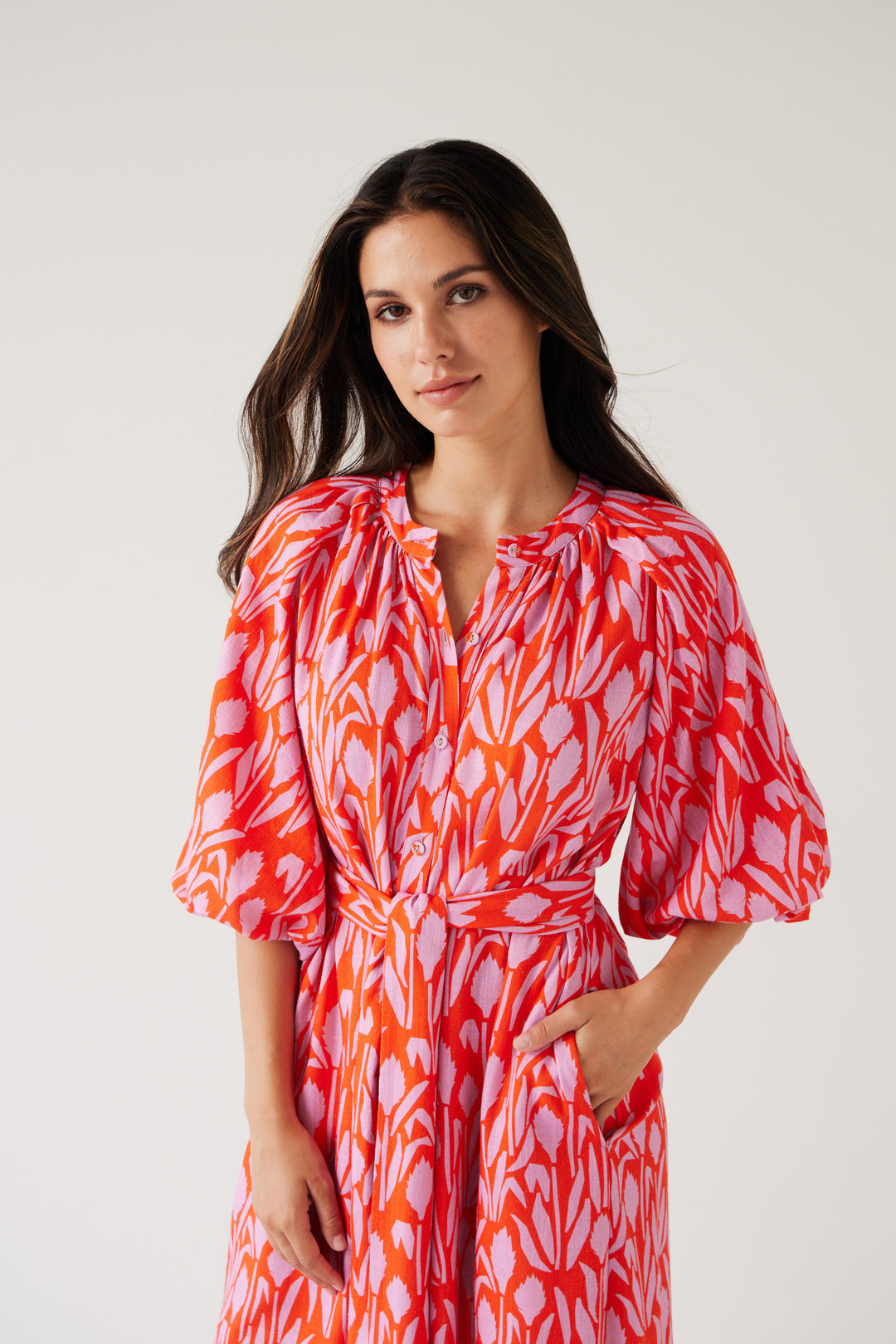 Crown Dress | Flamingo