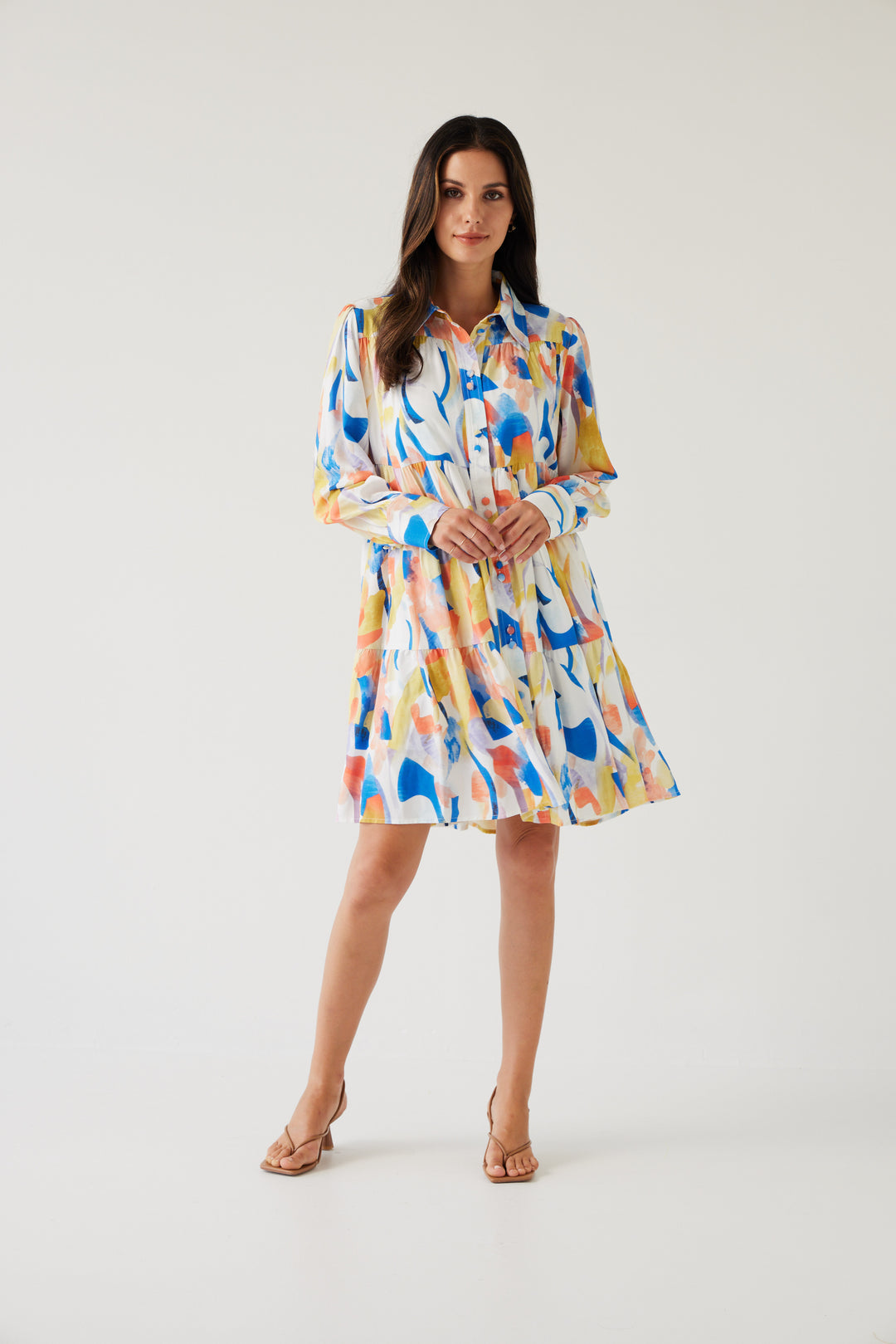 Camila Mini Dress | Watercolour