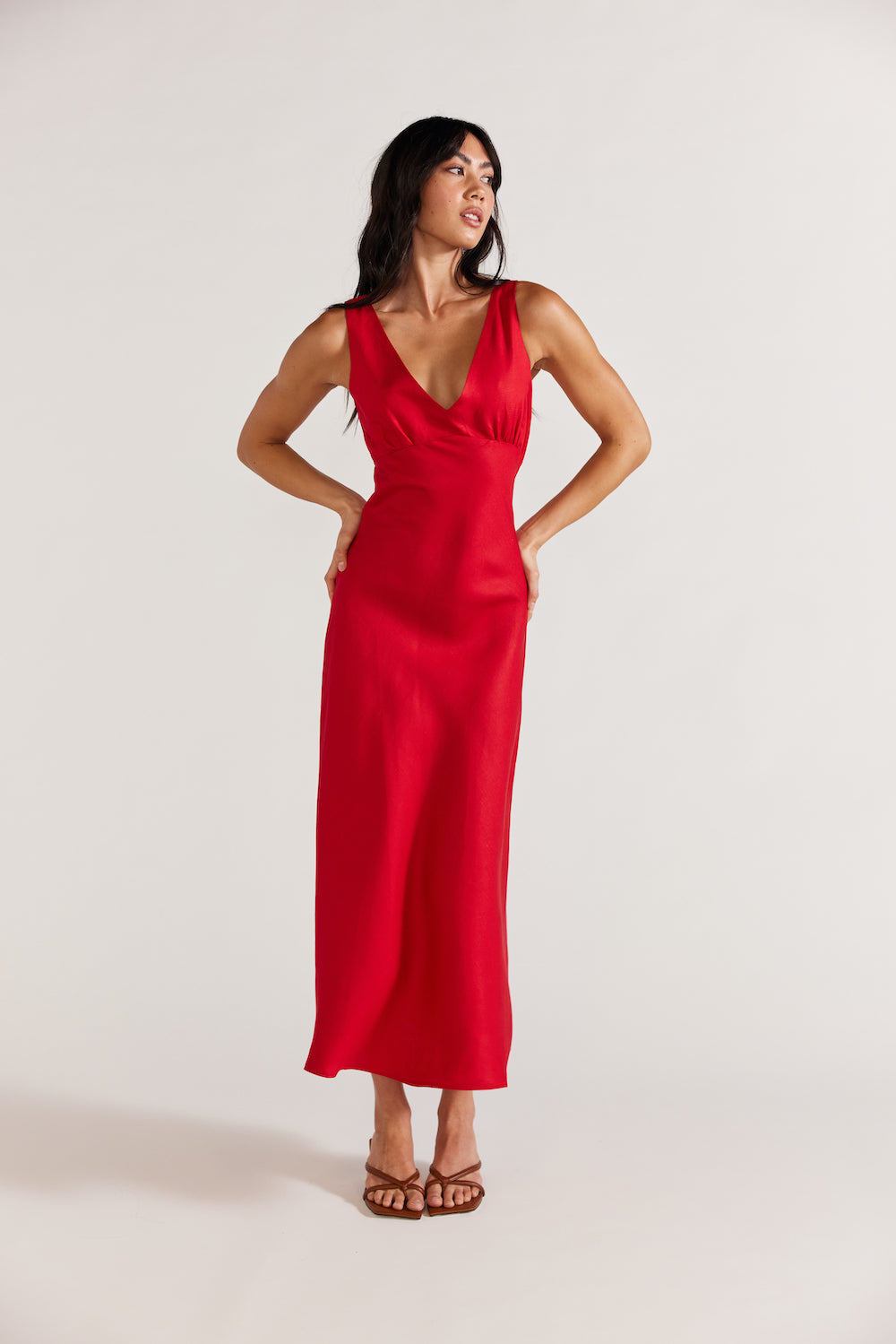 Valencia Bias | Midi Dress