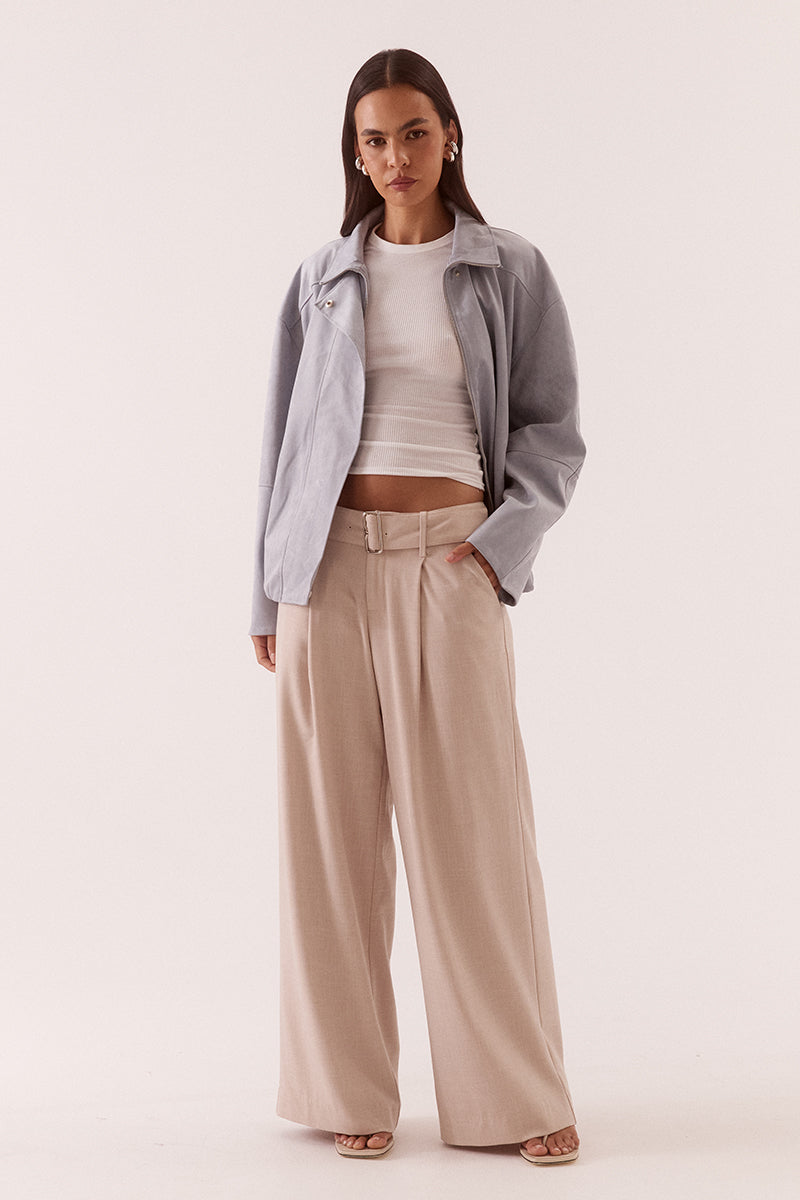 Alula Bomber- Whisper Blue