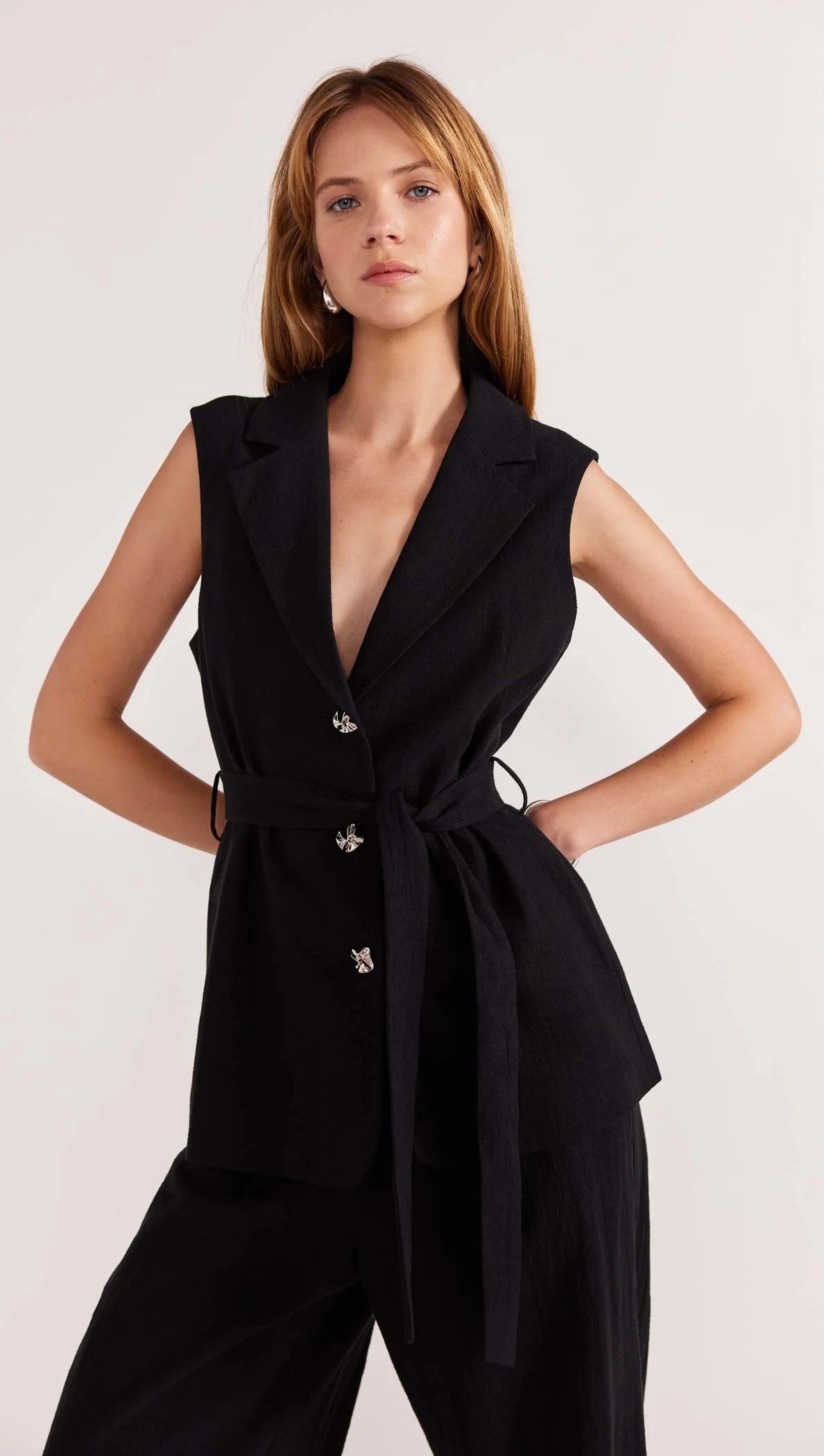 Harper Belted Vest