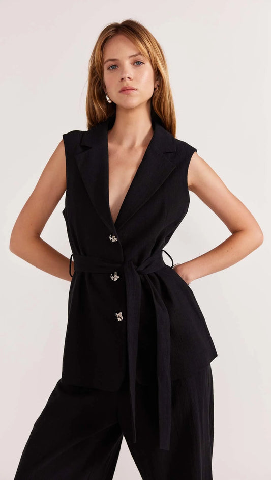Harper Belted Vest