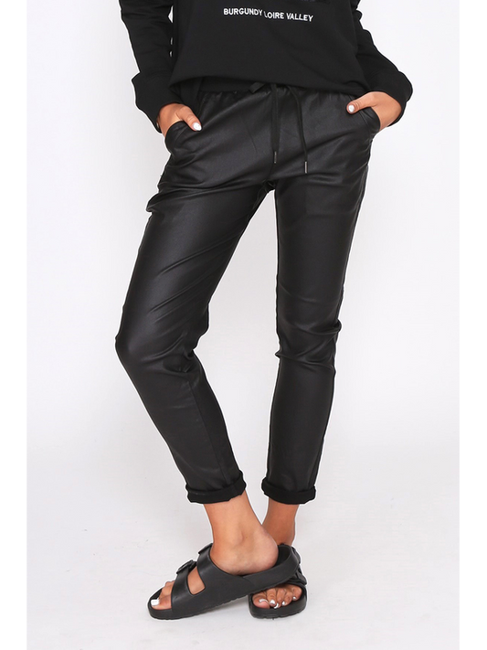Riley Waxed Jogger