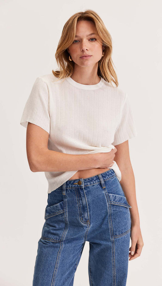 Idol Fine | Knit Tee