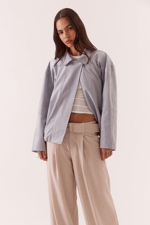 Alula Bomber- Whisper Blue
