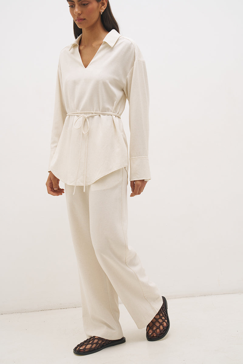 Elira Shirt- Natural