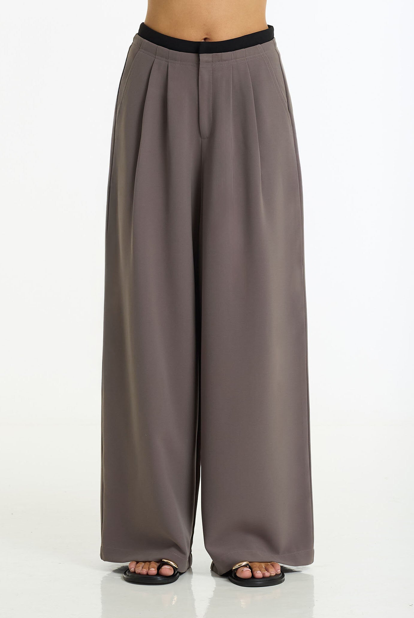 Marco Pant (Charcoal w Black)