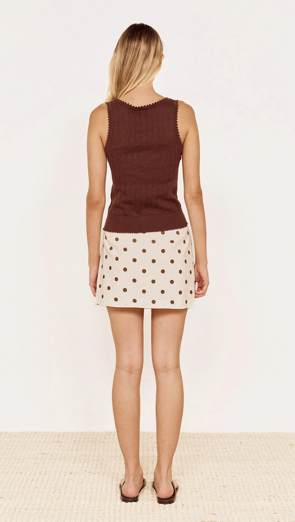 Bronte Pointell Knit Tank