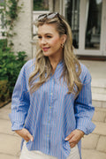 Eliza Shirt-Blue Haven