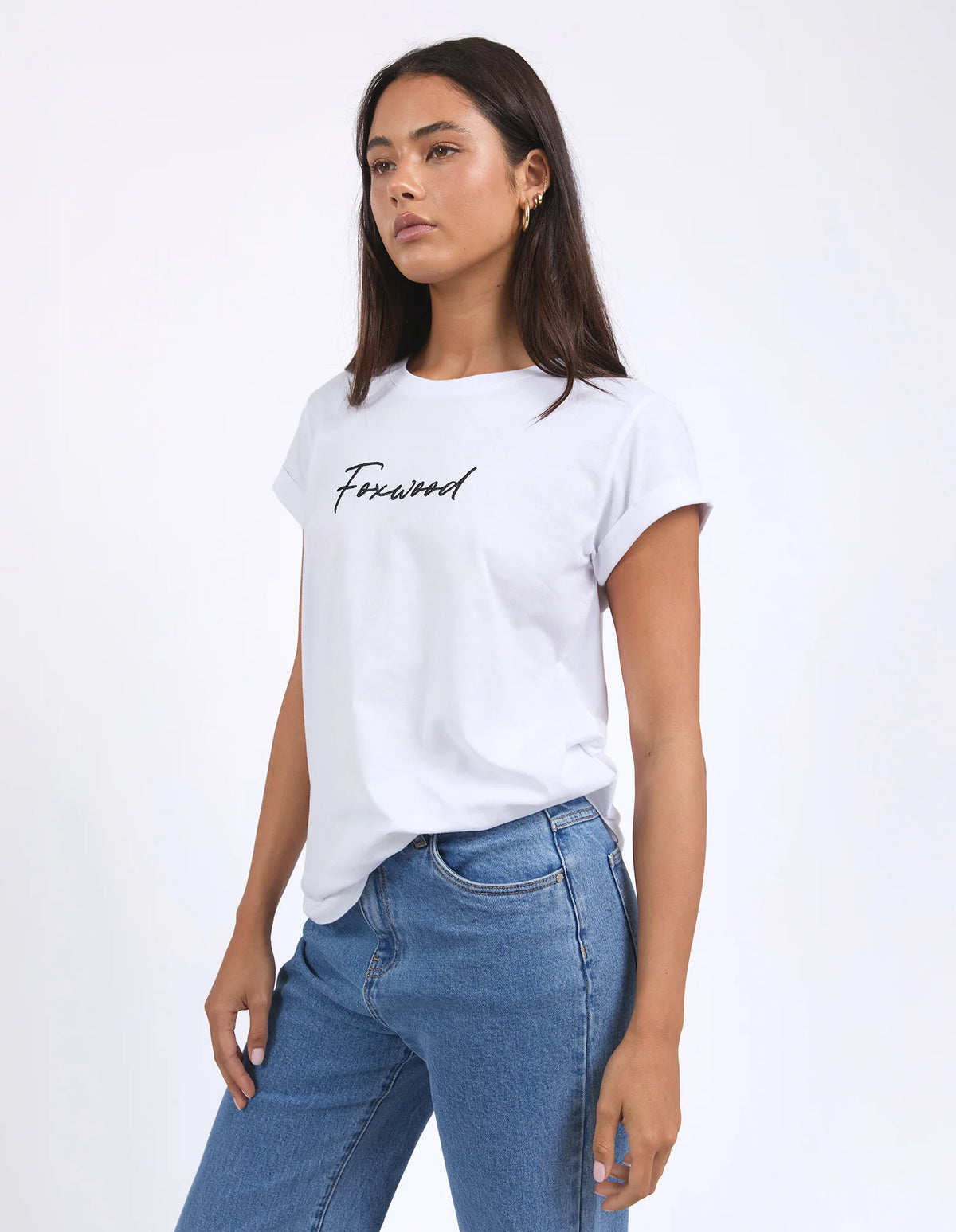 Signature Tee-White