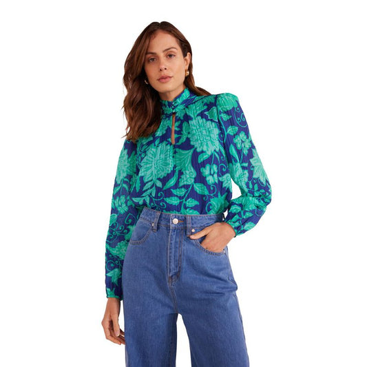 Connie Keyhole Blouse