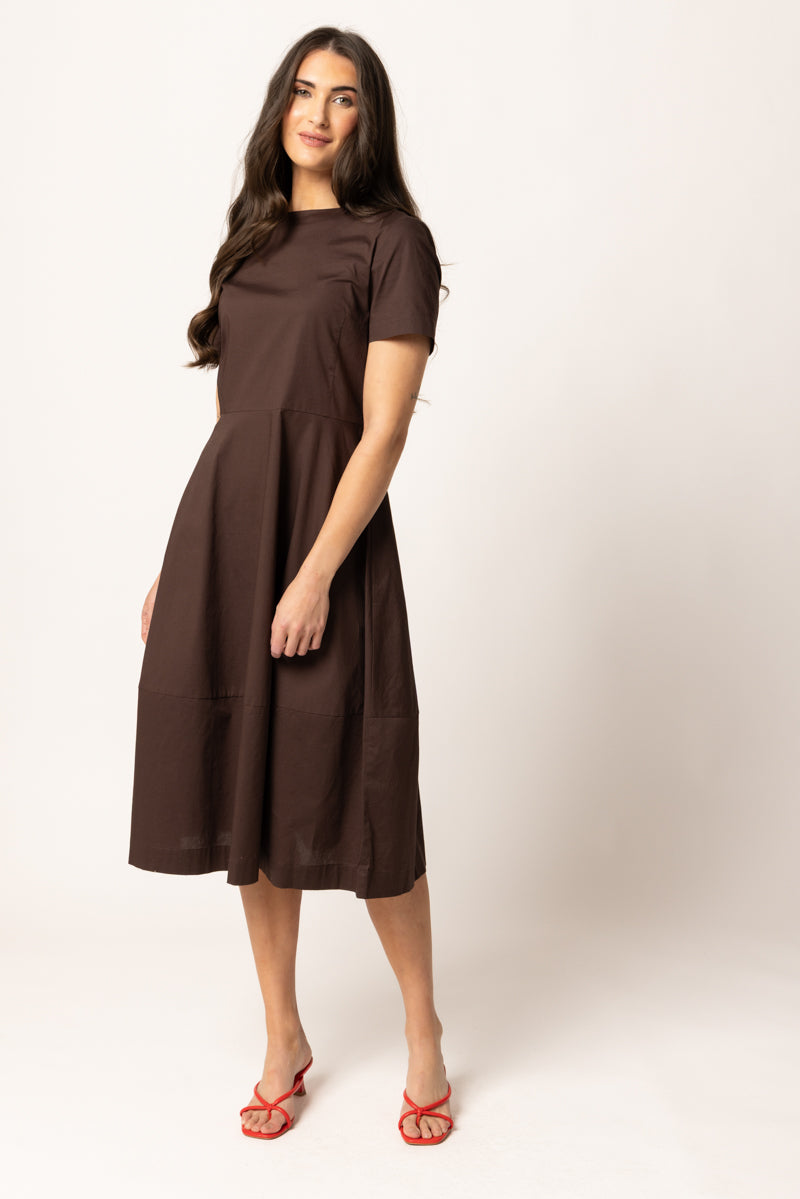 Vogue Dress-Cacao