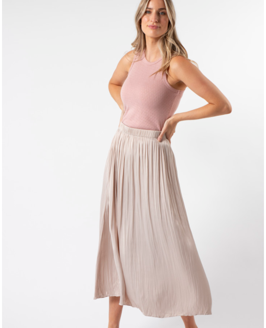 All Day Everyday Skirt - Pumice