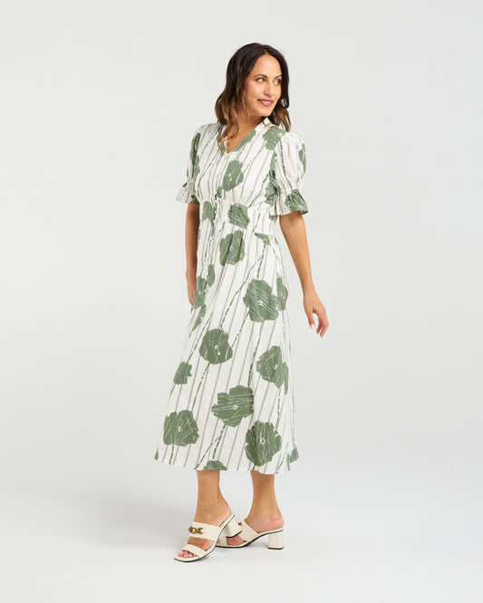 Lana Dress - Bold Flora