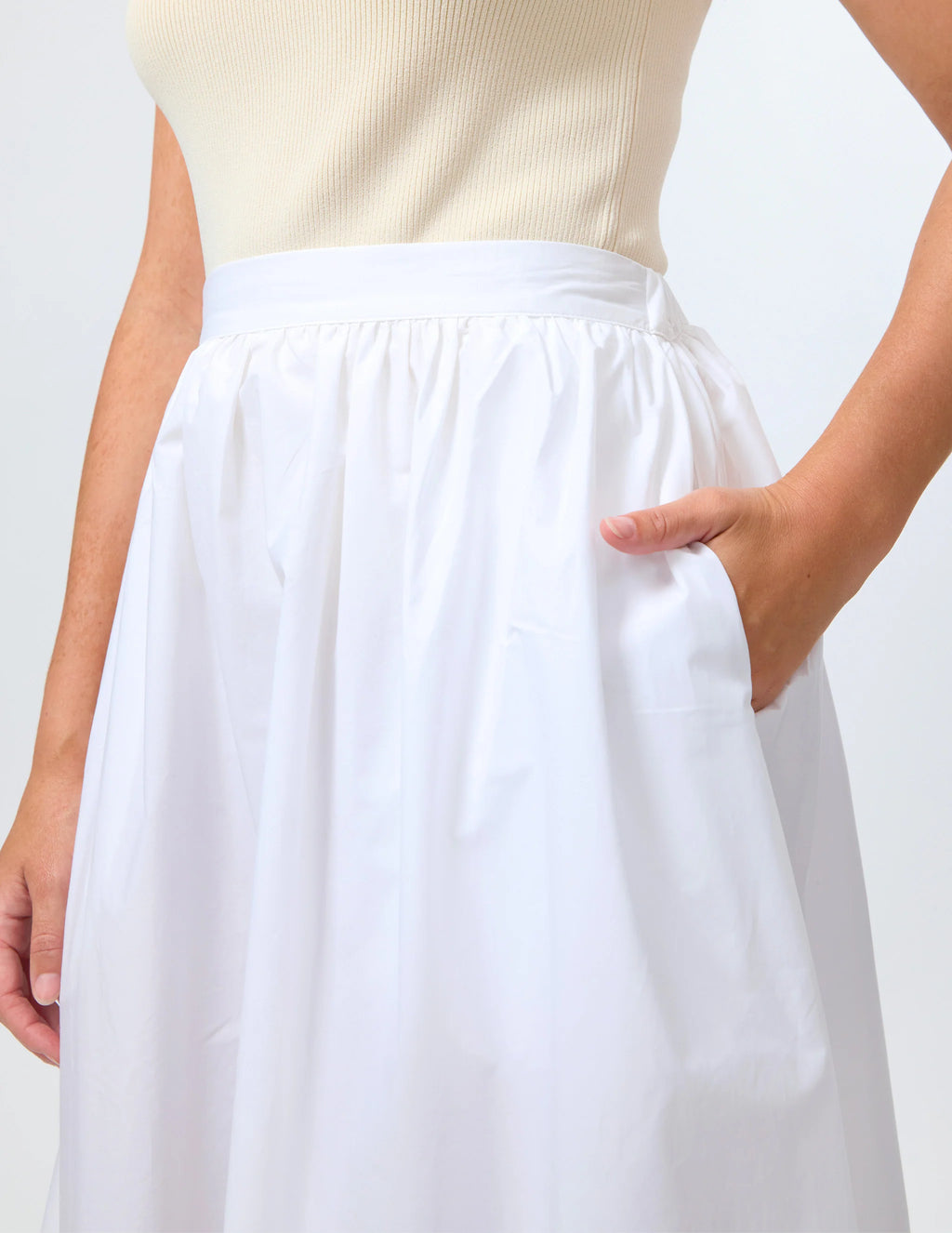 Primrose Skirt- White