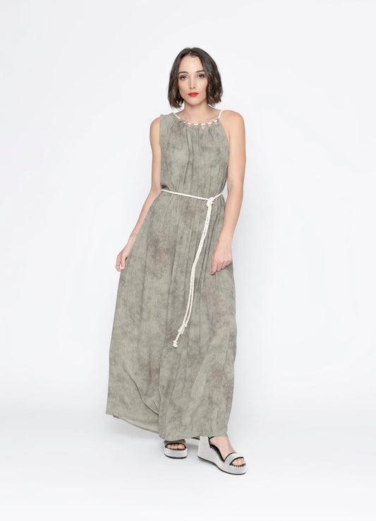 Isabella Dress - Moss