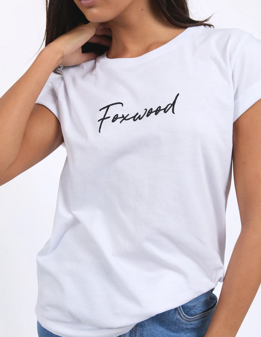 Signature Tee-White