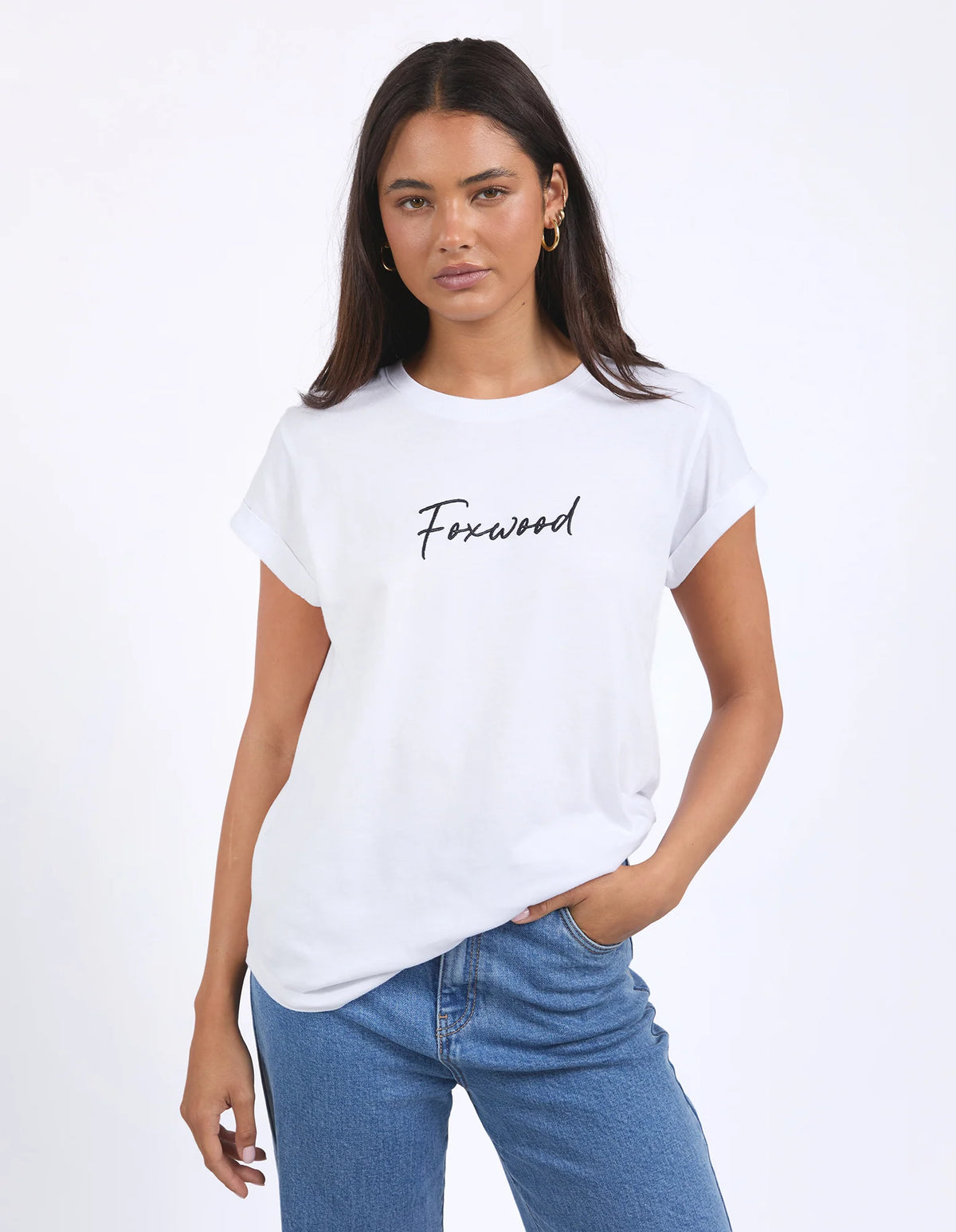 Signature Tee-White