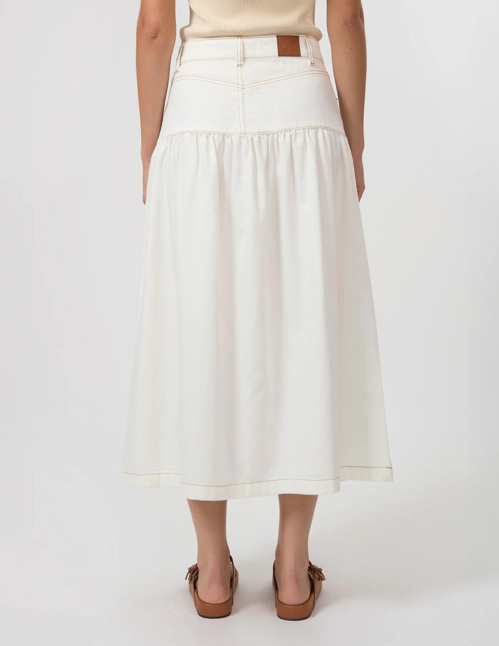 Davina Skirt- Ecru