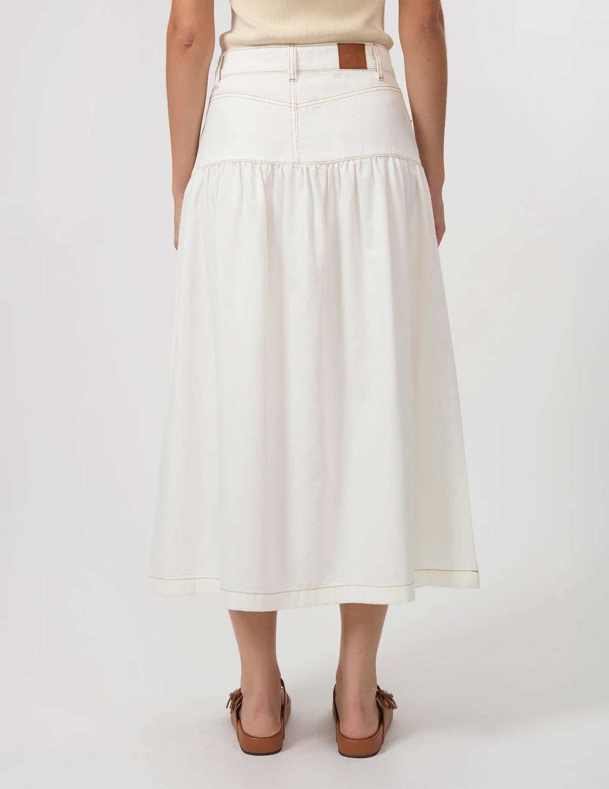 Davina Skirt- Ecru