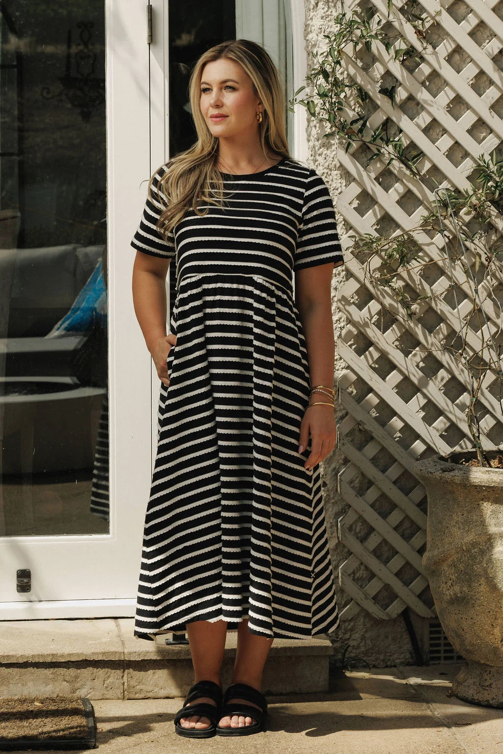 Carey Dress-Sunday Scallop