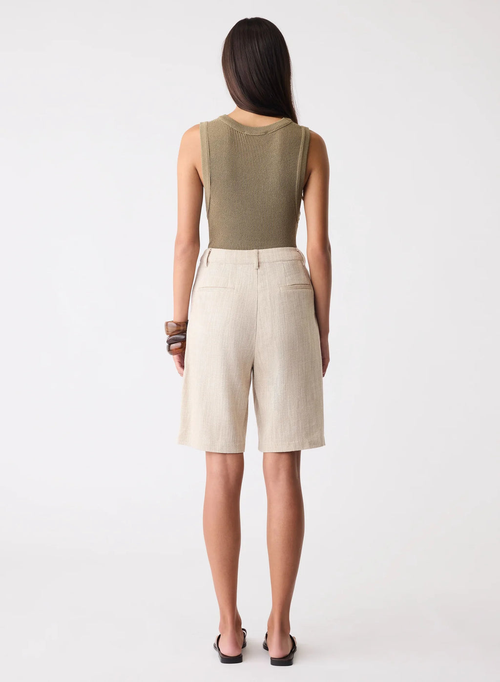 Etch Bermuda Short-Sand