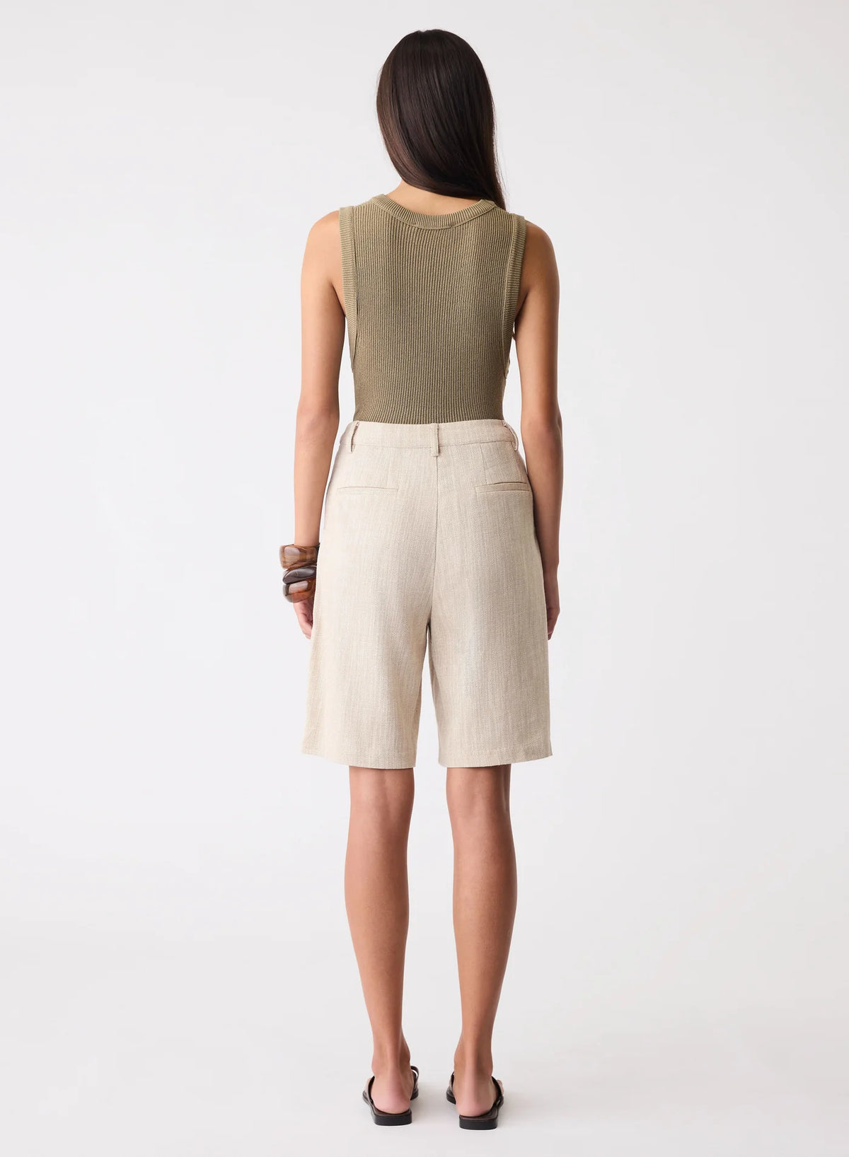 Etch Bermuda Short-Sand