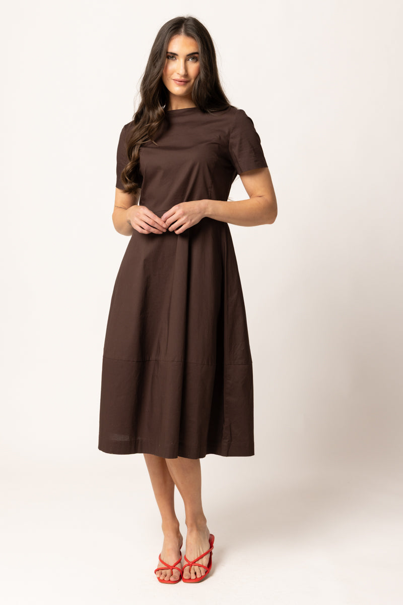 Vogue Dress-Cacao