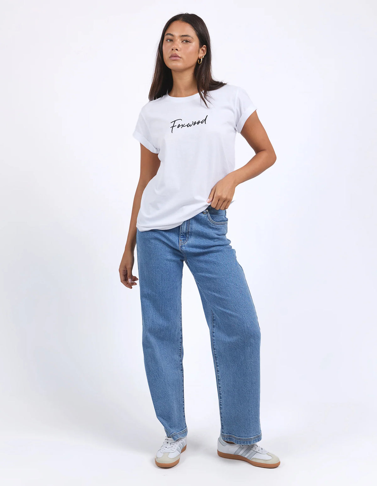 Signature Tee-White