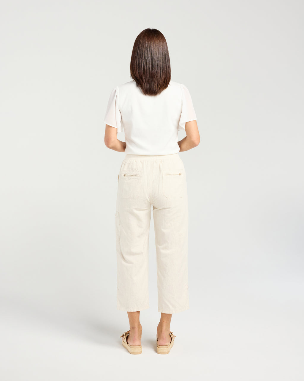 Rhea Pant- Natural
