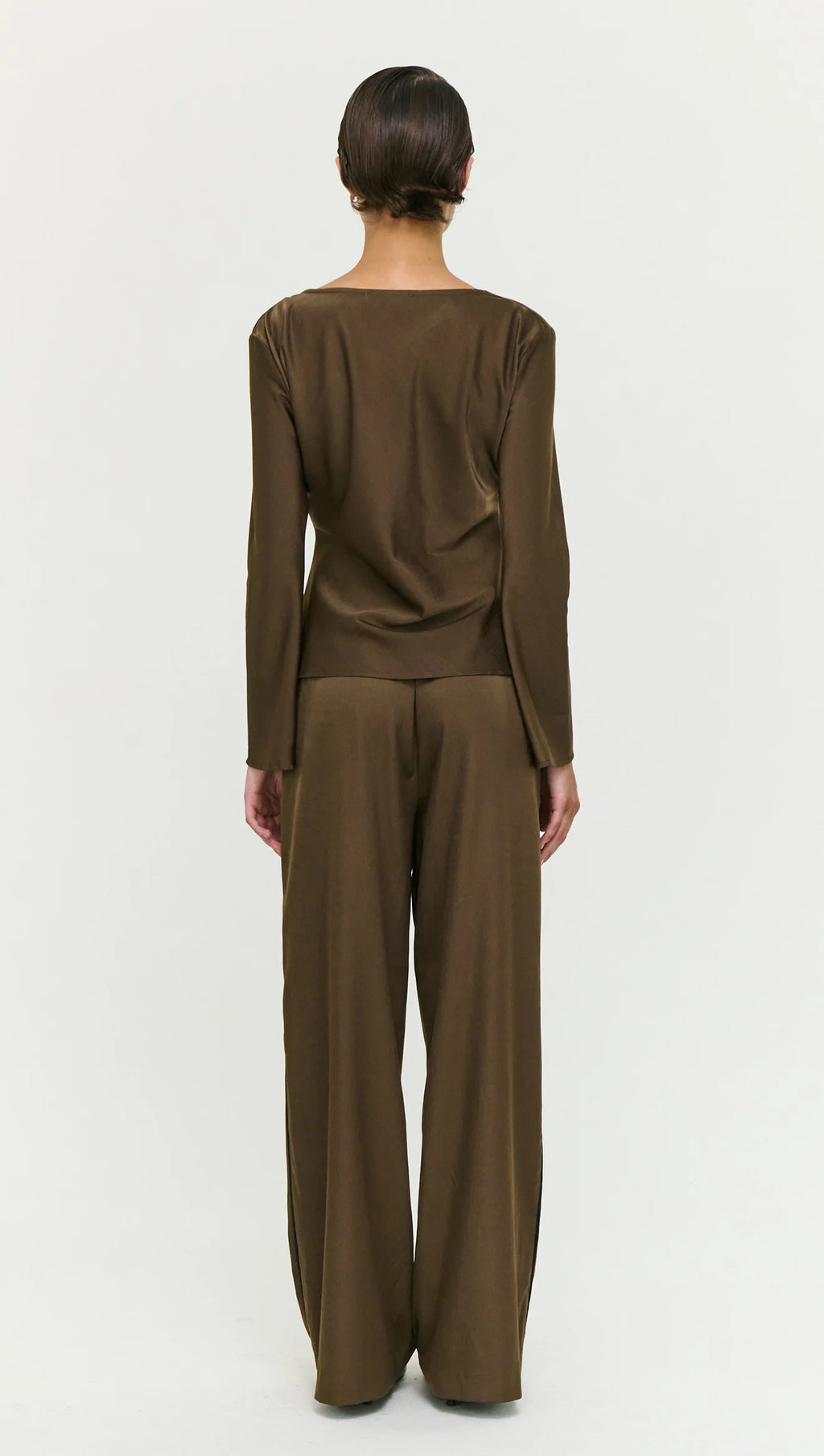 Dakota Bias Top- Espresso