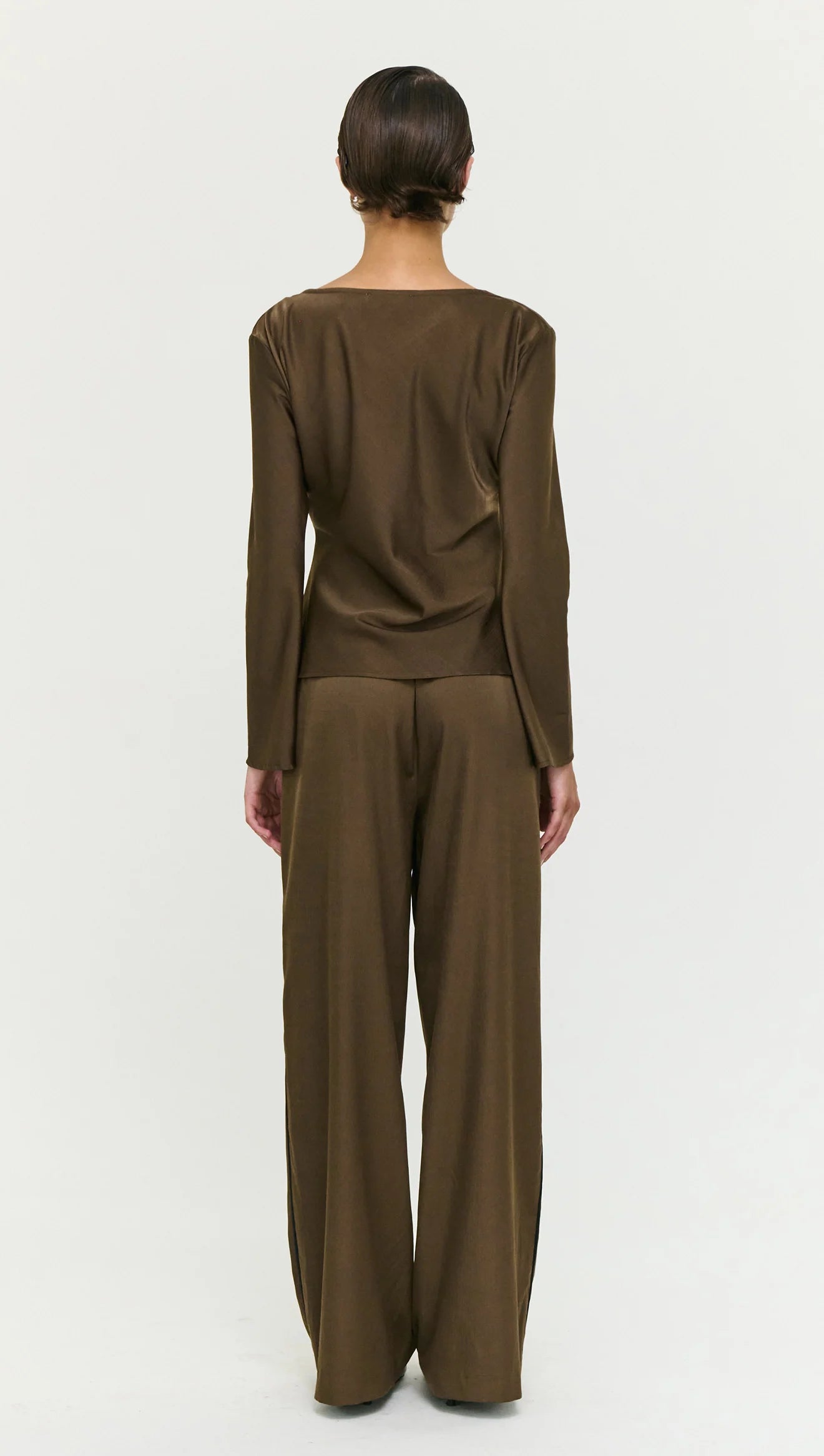 Dakota Bias Top- Espresso