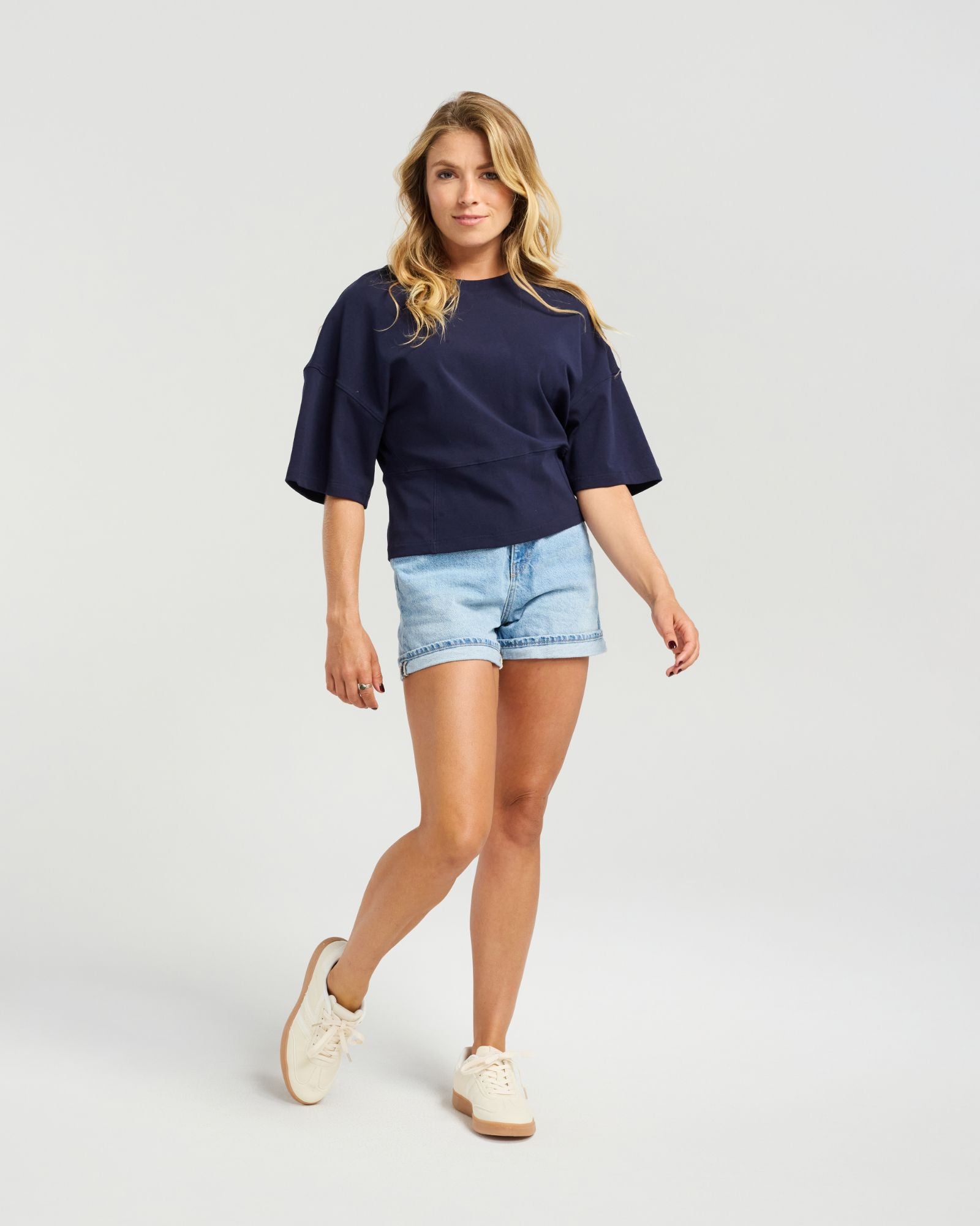 Kendell T-Shirt-Navy