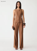 Paragon Zip Top-Brown