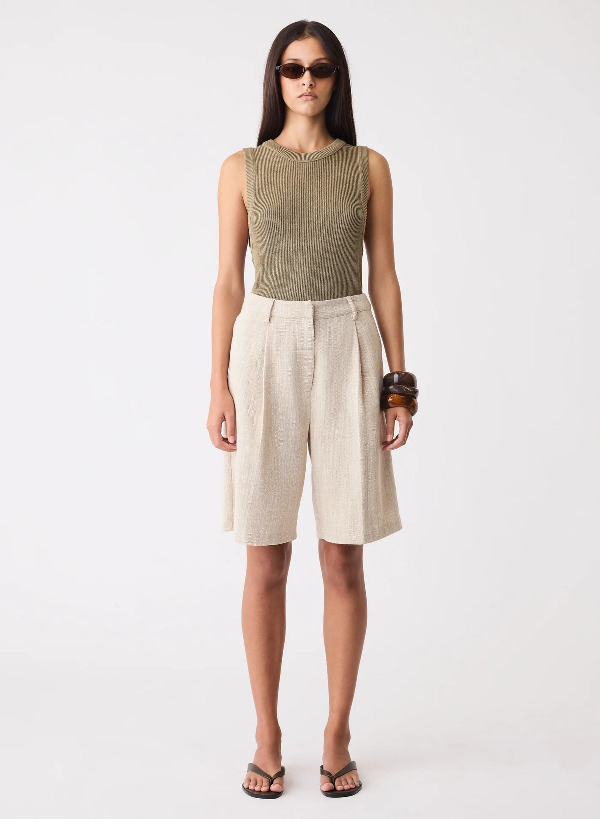 Etch Bermuda Short-Sand