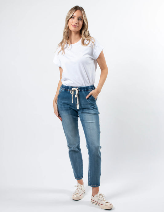 Tavi Jean -Mid Blue