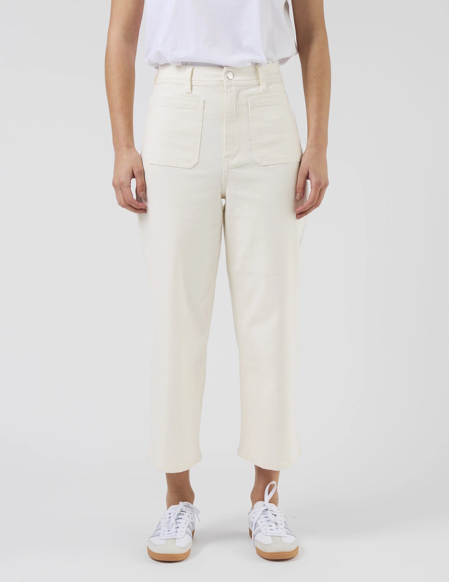 Dina Pant -Ecru