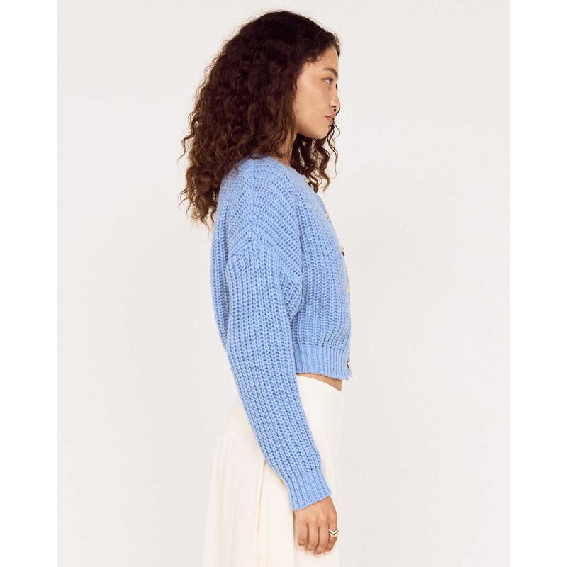 Esme Chunky Cardi- Bluebell