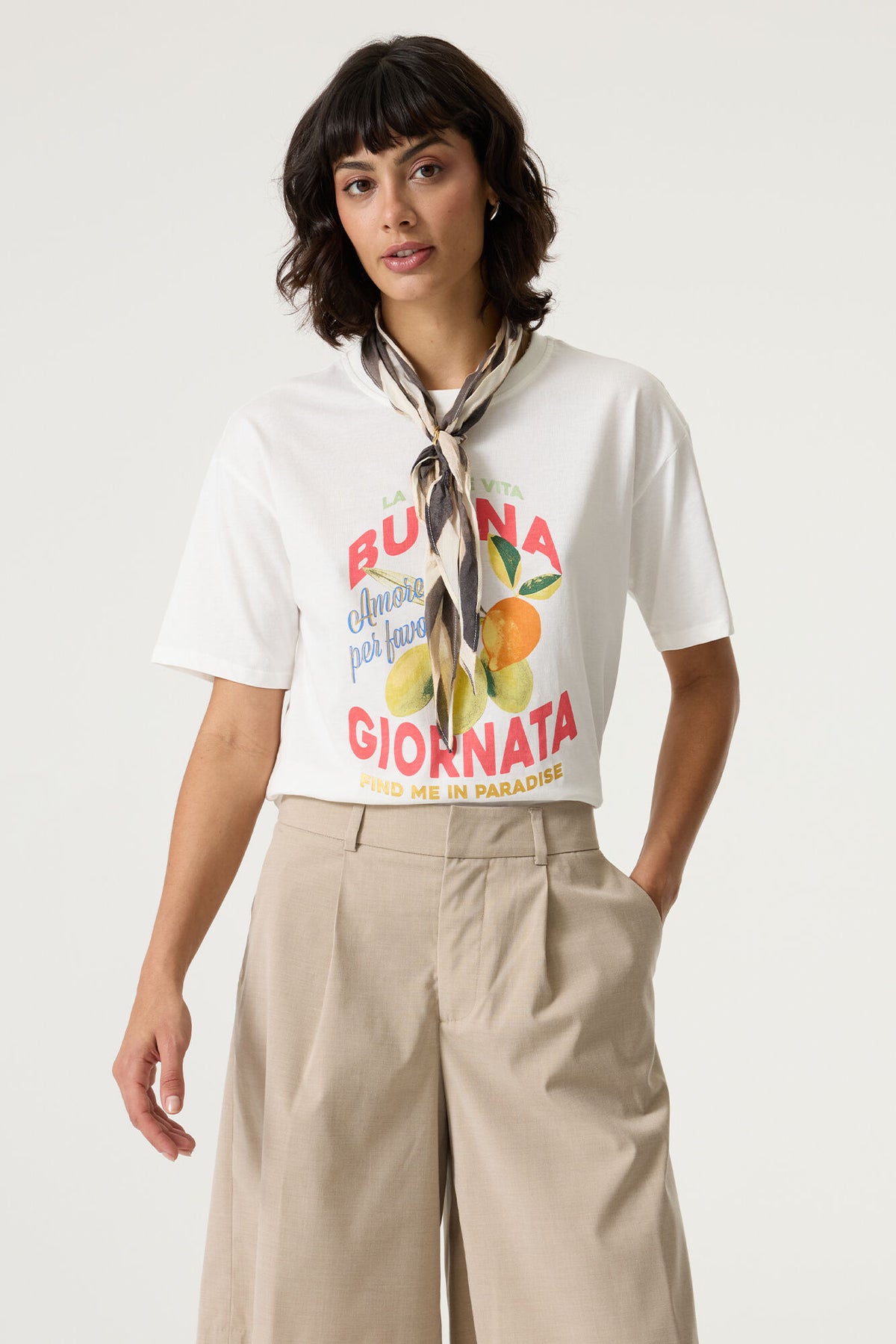 Buona Tee- White