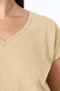 Garcia Sparkle Tee- Gold