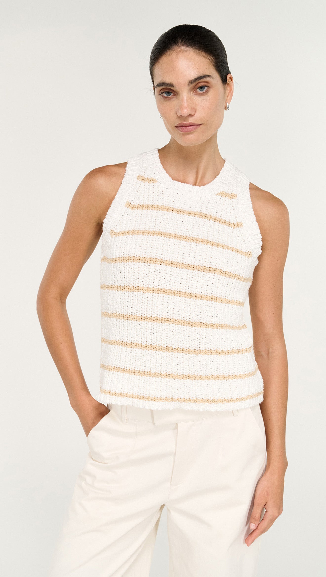 Cove Stripe Knit Tank