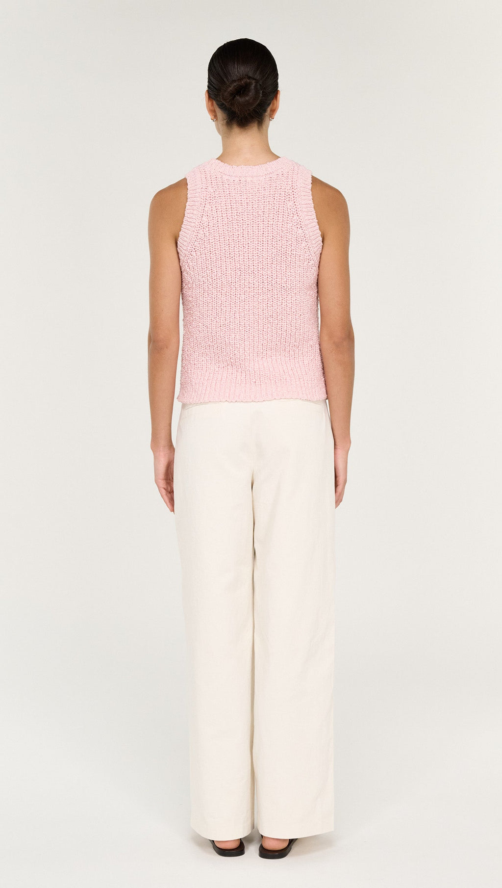 Cove Knit Tank- Pink