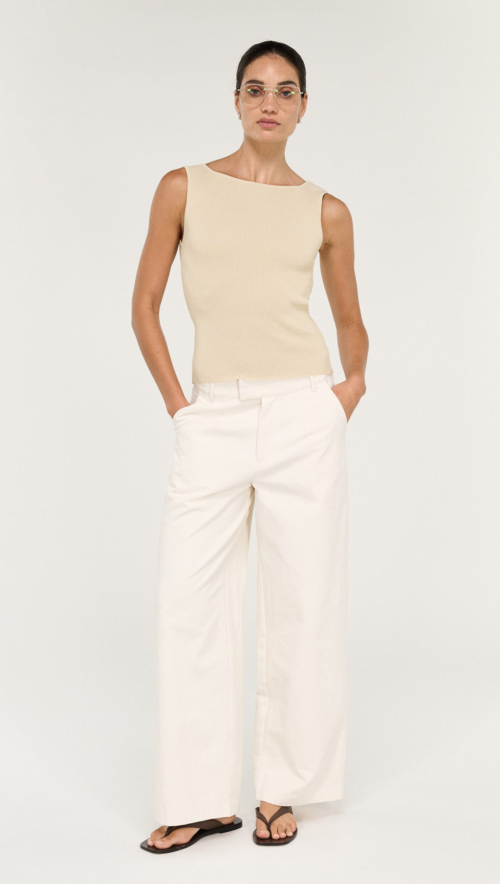 Moda Reversible Knit Tank