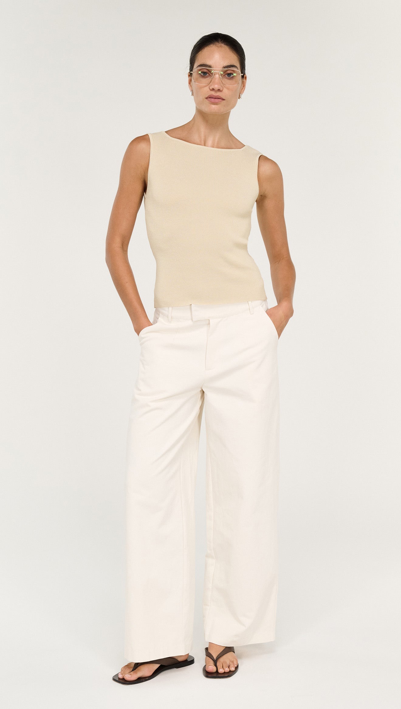 Moda Reversible Knit Tank