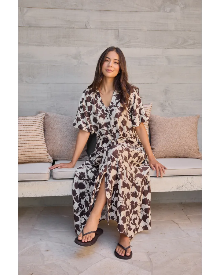 Camille Dress -Chocolate