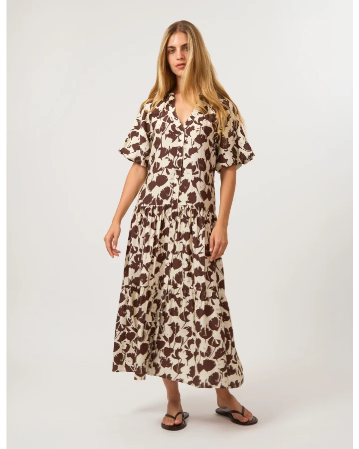 Camille Dress -Chocolate